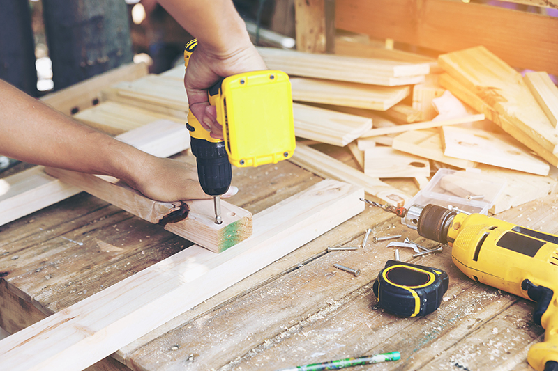 DIY工房で思いっきり制作を楽しむ