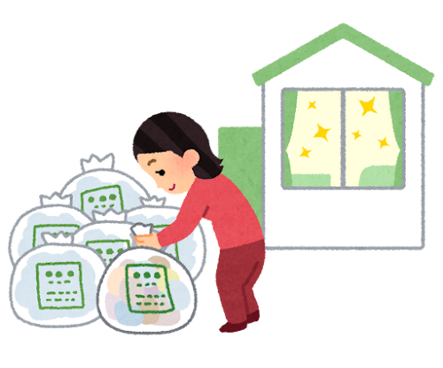 大掃除の前に断捨離で先に不用品を減らす