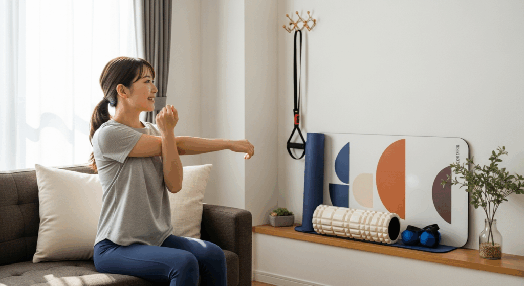 運動を習慣化する、ワークアウトギアの快適な収納方法