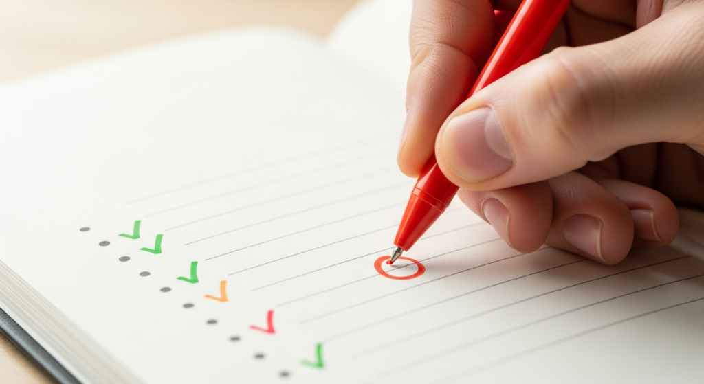 「想定外にできたこと」リストを作る