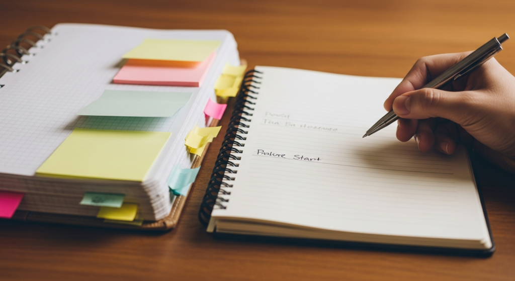 新しい手帳に残すのは、今年のベスト3だけ