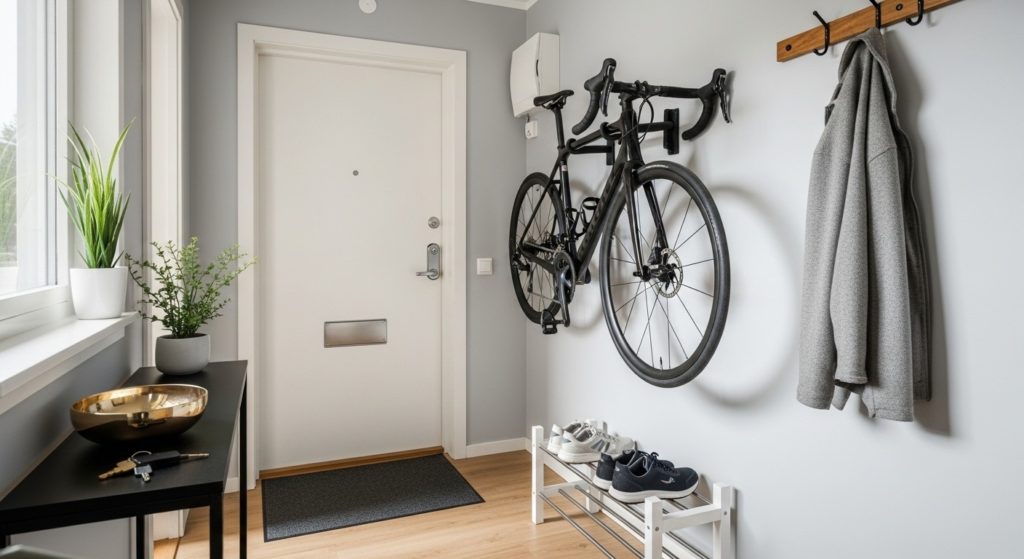 ロードバイクの収納